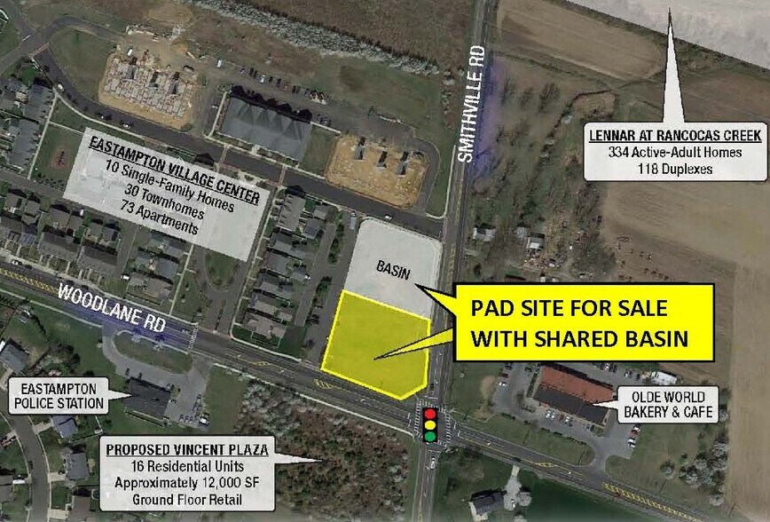 Primary Photo Of Smithville Rd @ Woodlane Rd, Eastampton Land For Sale