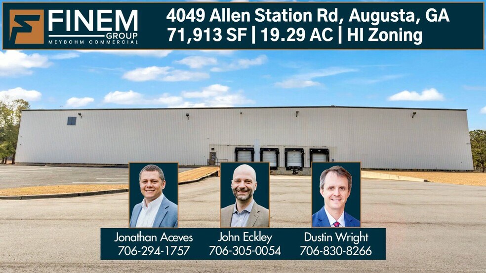 Primary Photo Of 4049 Allen Station Rd, Augusta Manufacturing For Lease