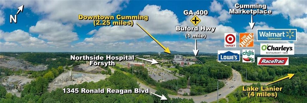 More Photos Of 1345 Ronald Reagan Blvd, Cumming Showroom For Sale