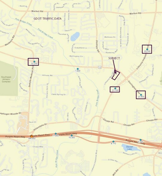 More Photos Of 7129 Covington Hwy, Lithonia Land For Sale