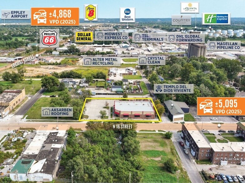 More Photos Of 2601 N 16th St, Omaha Freestanding For Sale