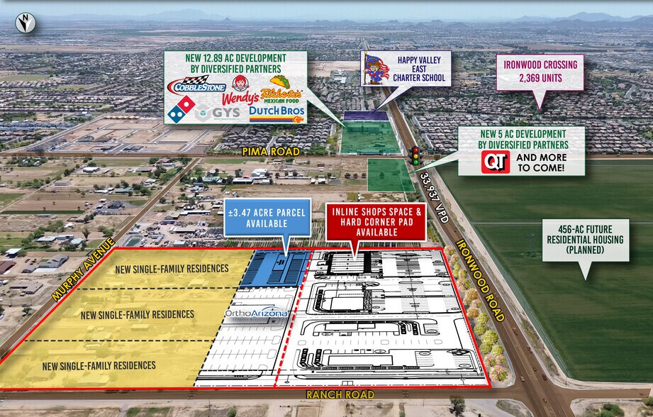 Primary Photo Of SEC Ironwood Rd & Ranch Rd, San Tan Valley Medical For Lease