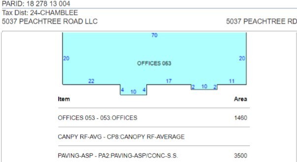 More Photos Of 5037 Peachtree Rd, Chamblee General Retail For Sale