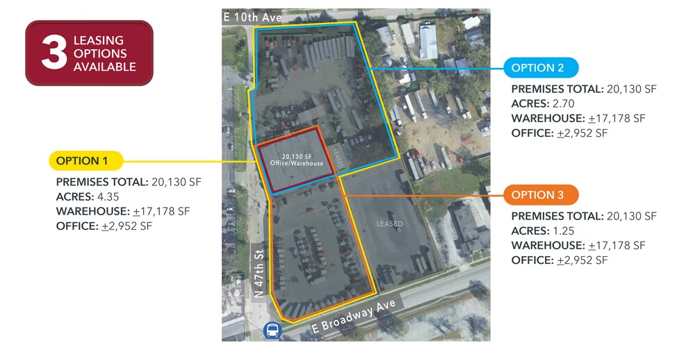 Primary Photo Of 4710 E Broadway Ave, Tampa Warehouse For Lease