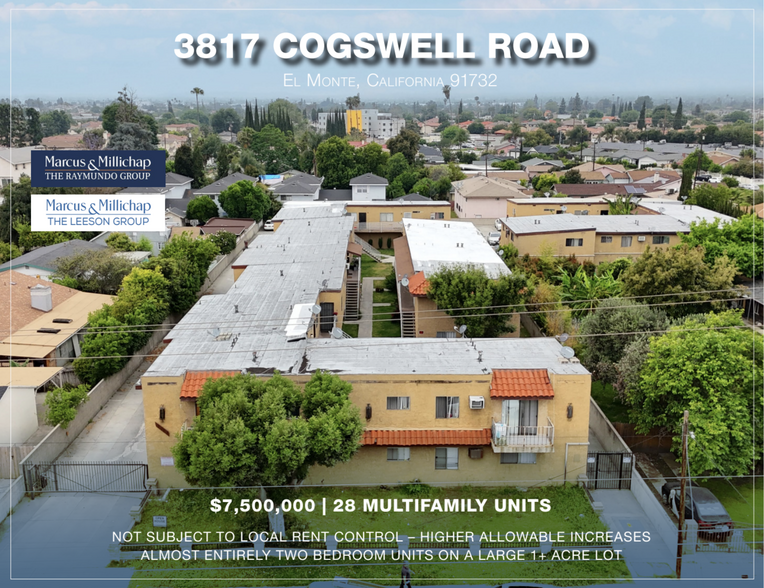 Primary Photo Of 3817 Cogswell Rd, El Monte Apartments For Sale