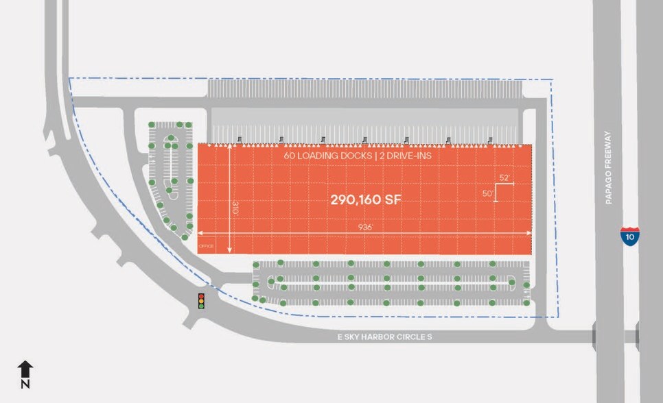 More Photos Of 1820 E Sky Harbor Circle N, Phoenix Distribution For Lease