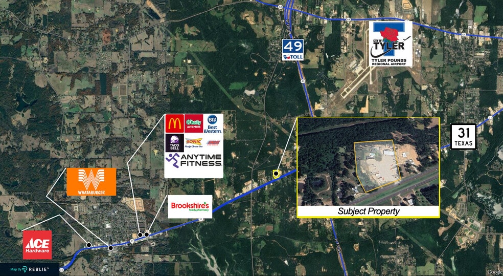 More Photos Of 15844 State Highway 31 W, Tyler Truck Terminal For Sale