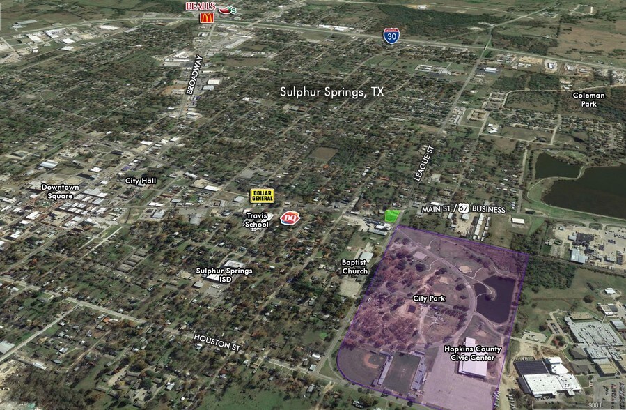More Photos Of 845 Main St, Sulphur Springs Land For Sale
