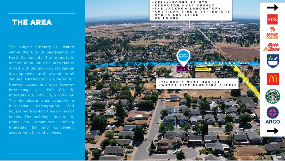 More Photos Of 4835 Rio Linda Blvd, Sacramento Warehouse For Lease