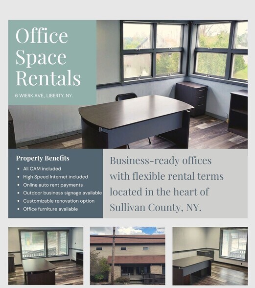 More Photos Of 6 Wierk Ave, Liberty Office For Lease