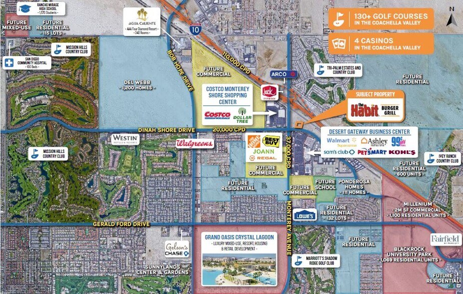More Photos Of 73220 Dinah Shore Dr, Palm Desert Fast Food For Sale