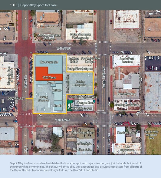 More Photos Of 1701-1717 Texas Ave, Lubbock Bar For Lease