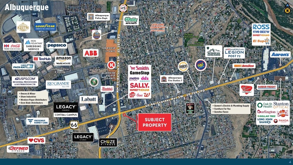 More Photos Of SEC of Central Avenue SW & Bataan Dr, Albuquerque Land For Sale