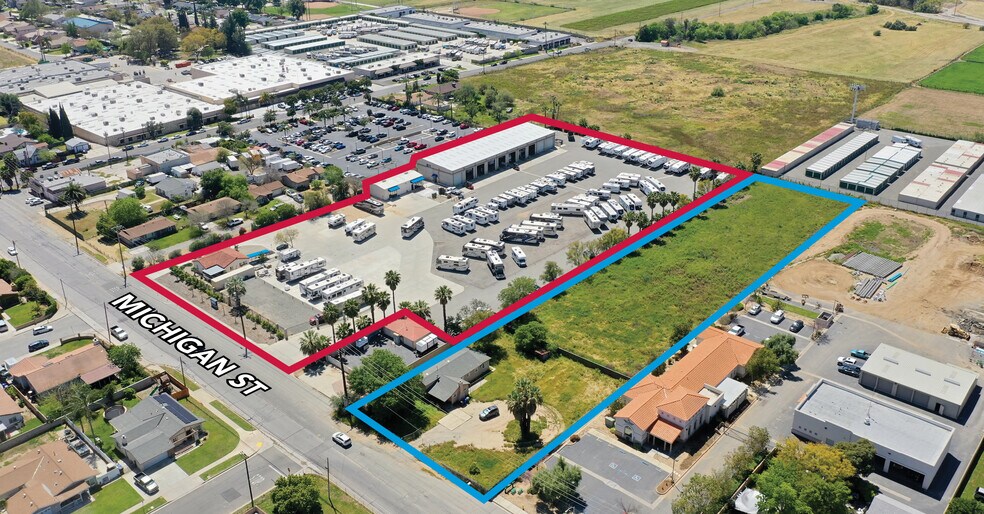 Primary Photo Of 12438 Michigan St, Grand Terrace Contractor Storage Yard For Sale