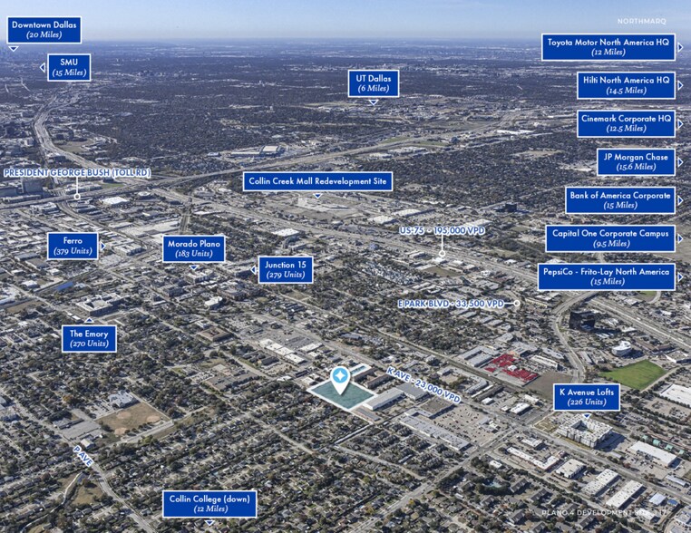 More Photos Of 1936 K Ave, Plano Land For Sale