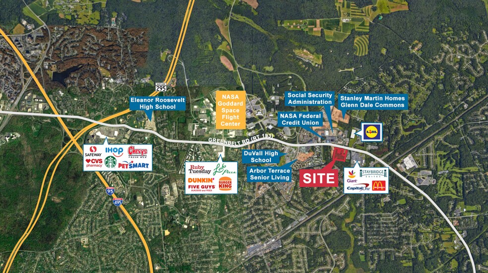 More Photos Of Greenbelt Rd, Lanham Land For Sale