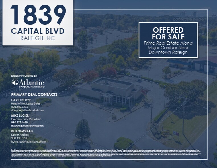 More Photos Of 1839 Capital Blvd, Raleigh Bank For Sale