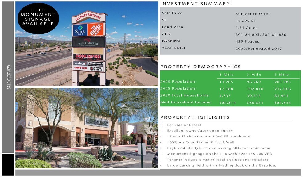 More Photos Of 865 N 54th St, Chandler Storefront For Sale