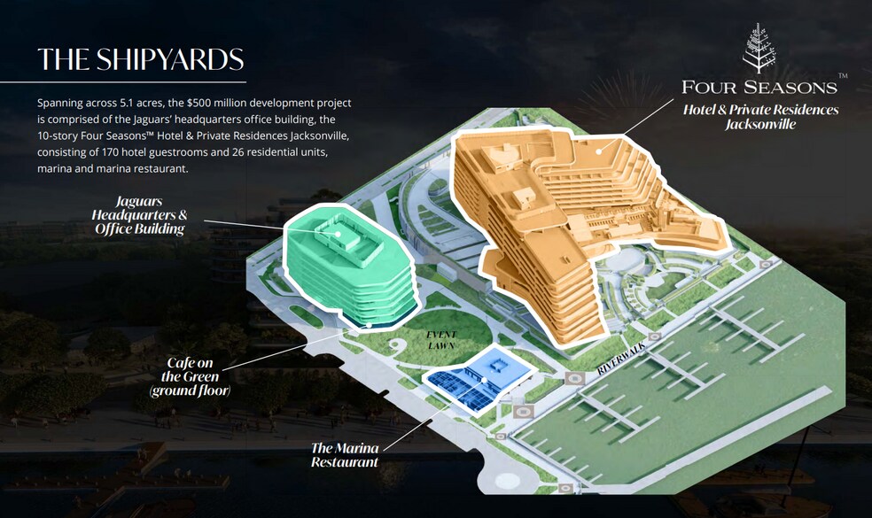 More Photos Of 5 Shipyards Pl, Jacksonville Restaurant For Lease