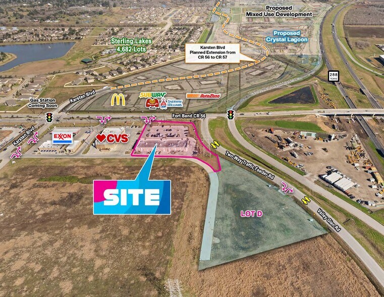 More Photos Of 3244 Meridiana Pky, Rosharon Storefront For Sale