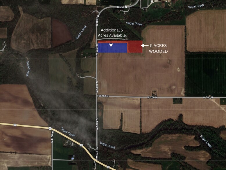 More Photos Of 7001 1075 w, Thorntown Land For Sale