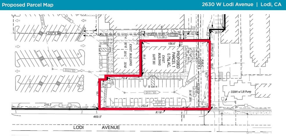 More Photos Of 2630 Lodi Ave, Lodi Storefront For Sale