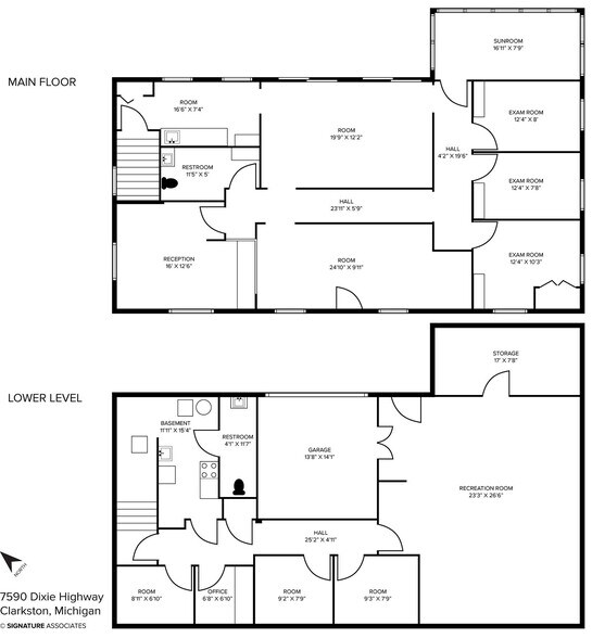 More Photos Of 7590 Dixie Hwy, Village of Clarkston Medical For Sale