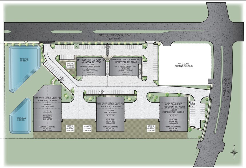 More Photos Of 6509 W Little York Rd, Houston Research And Development For Lease