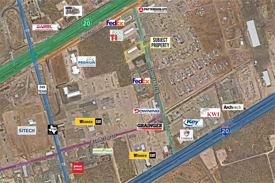 More Photos Of 3710 S County Road 1276, Midland Warehouse For Lease