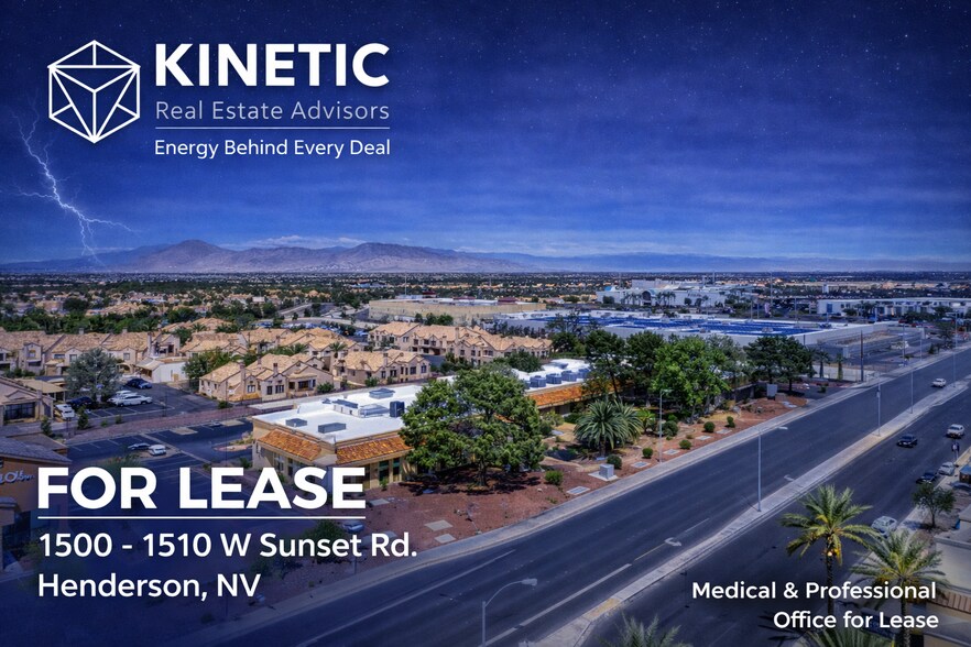 Primary Photo Of 1500 W Sunset Rd, Henderson Office For Lease