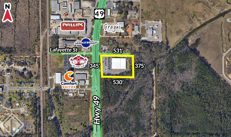 More Photos Of 9120 Highway 49, Gulfport Department Store For Sale