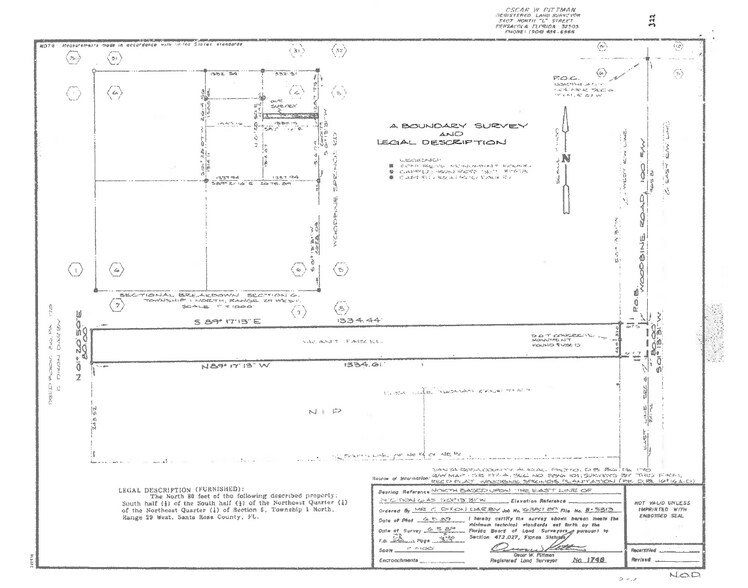 More Photos Of 5300 BLK Woodbine Road, Pace Land For Sale