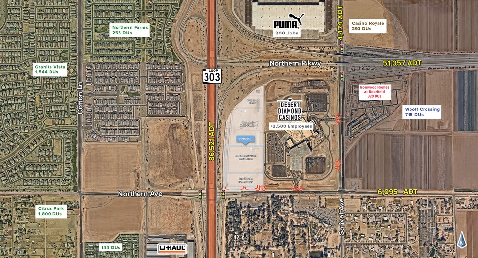 More Photos Of SEC Loop 303 & Northern Pkwy, Litchfield Park Land For Lease