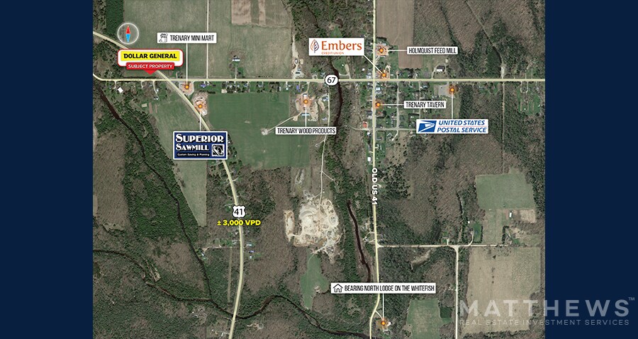 More Photos Of 2634 Peterson rd, Trenary General Retail For Sale