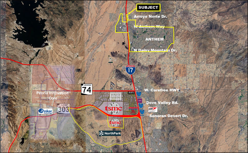 Primary Photo Of 43775 BLACK CANYON HWY, Phoenix Land For Sale
