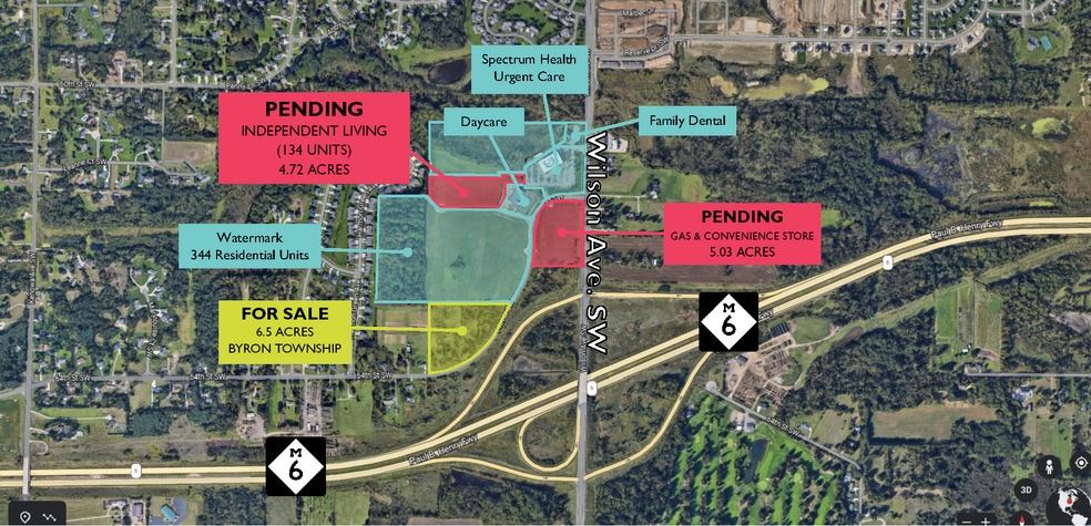 Primary Photo Of 4143-4211 64th St. SW, Grandville Land For Sale