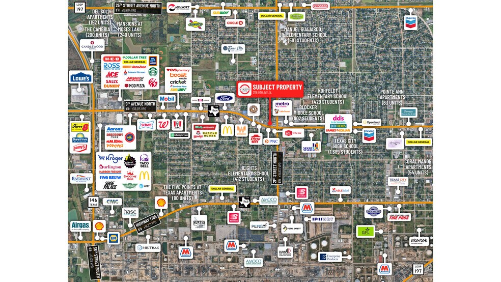 More Photos Of 2116 9th N ave, Texas City Fast Food For Sale