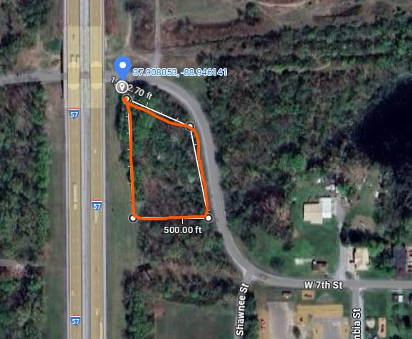 Primary Photo Of 1207 W 7th St, West Frankfort Land For Sale