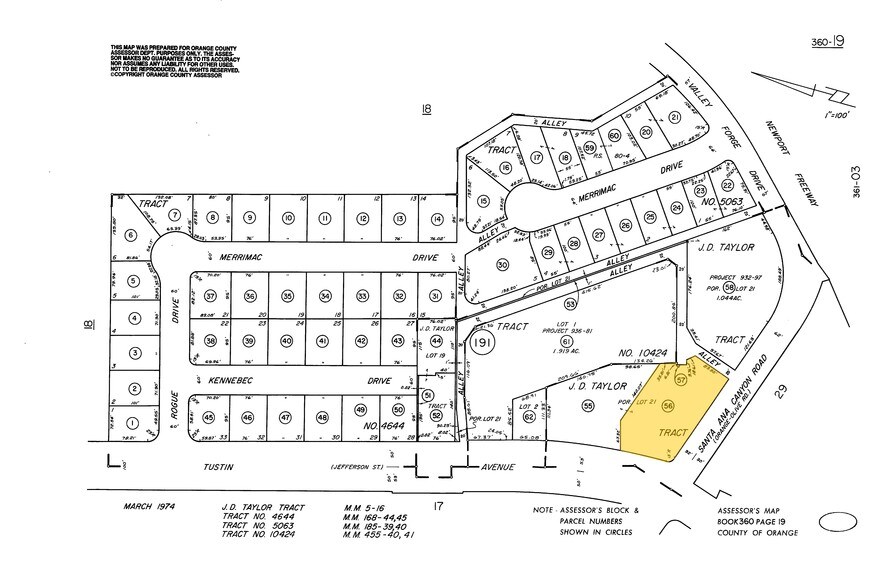 More Photos Of 100 N Tustin Ave, Anaheim General Retail For Sale