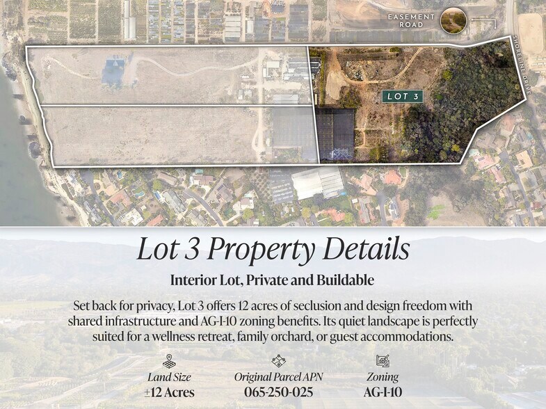 More Photos Of 5295-3 Shoreline Dr, Santa Barbara Land For Sale
