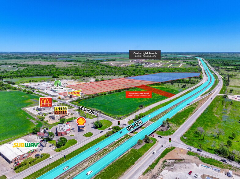 Primary Photo Of Fm 148 & US 175, Crandall Land For Sale