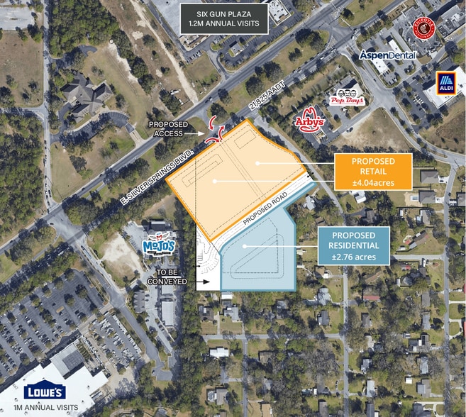 Primary Photo Of 4800 E Silver Springs Blvd, Ocala Land For Sale