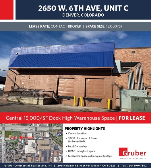 More Photos Of 2650-2680 W 6th Ave, Denver Warehouse For Lease
