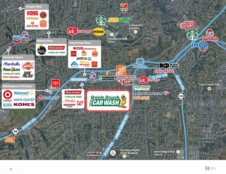 More Photos Of 7559 Broadway, Lemon Grove General Retail For Sale