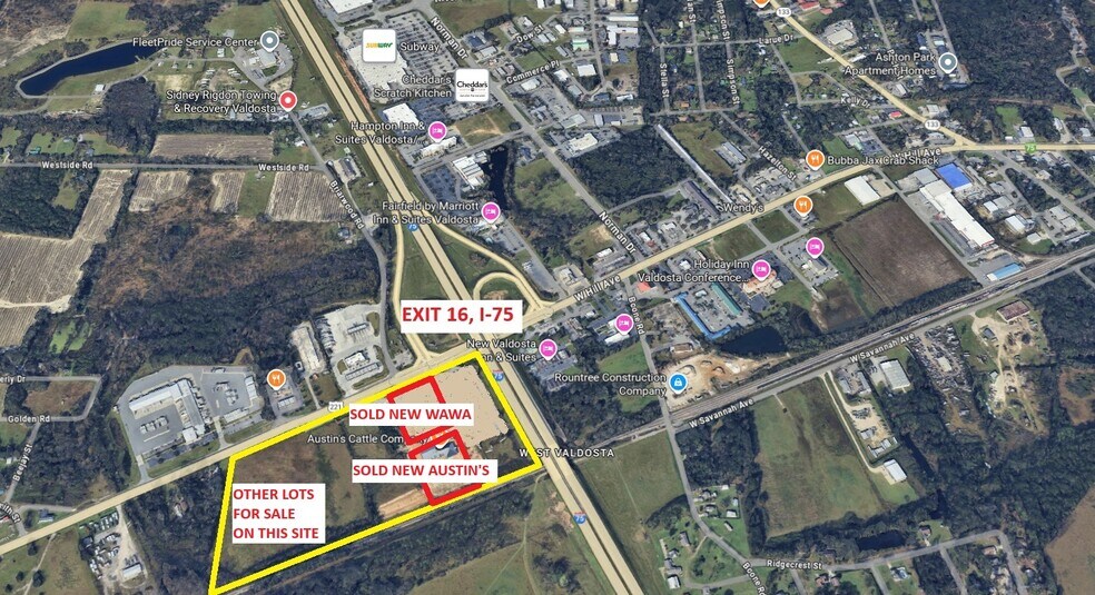 More Photos Of 2103 W Hill Ave, Valdosta Land For Sale