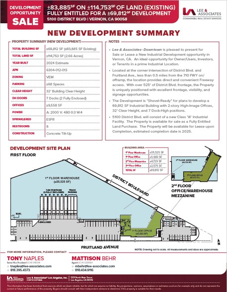 More Photos Of 5100 District Blvd, Vernon Manufacturing For Sale