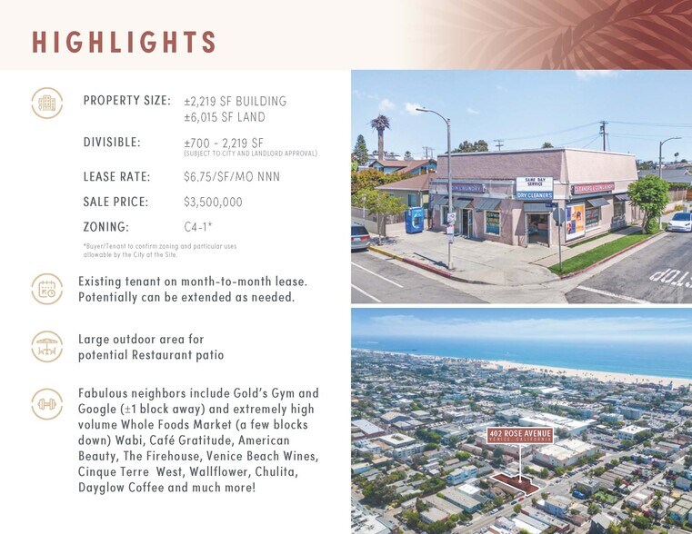 More Photos Of 402 Rose Ave, Venice Freestanding For Sale
