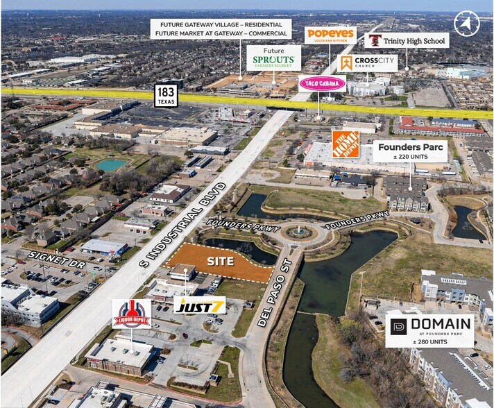 More Photos Of 351 S Industrial Blvd, Euless Land For Sale