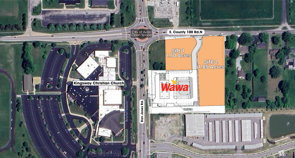 Primary Photo Of 8063 E County Road 100 N, Avon Land For Lease
