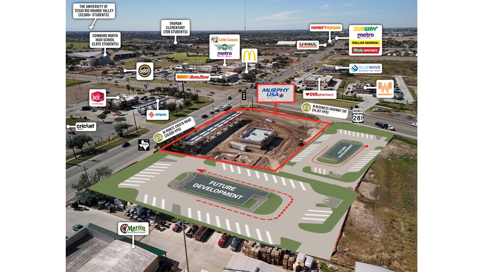 More Photos Of 101 Monte Cristo Road, Edinburg Convenience Store For Sale